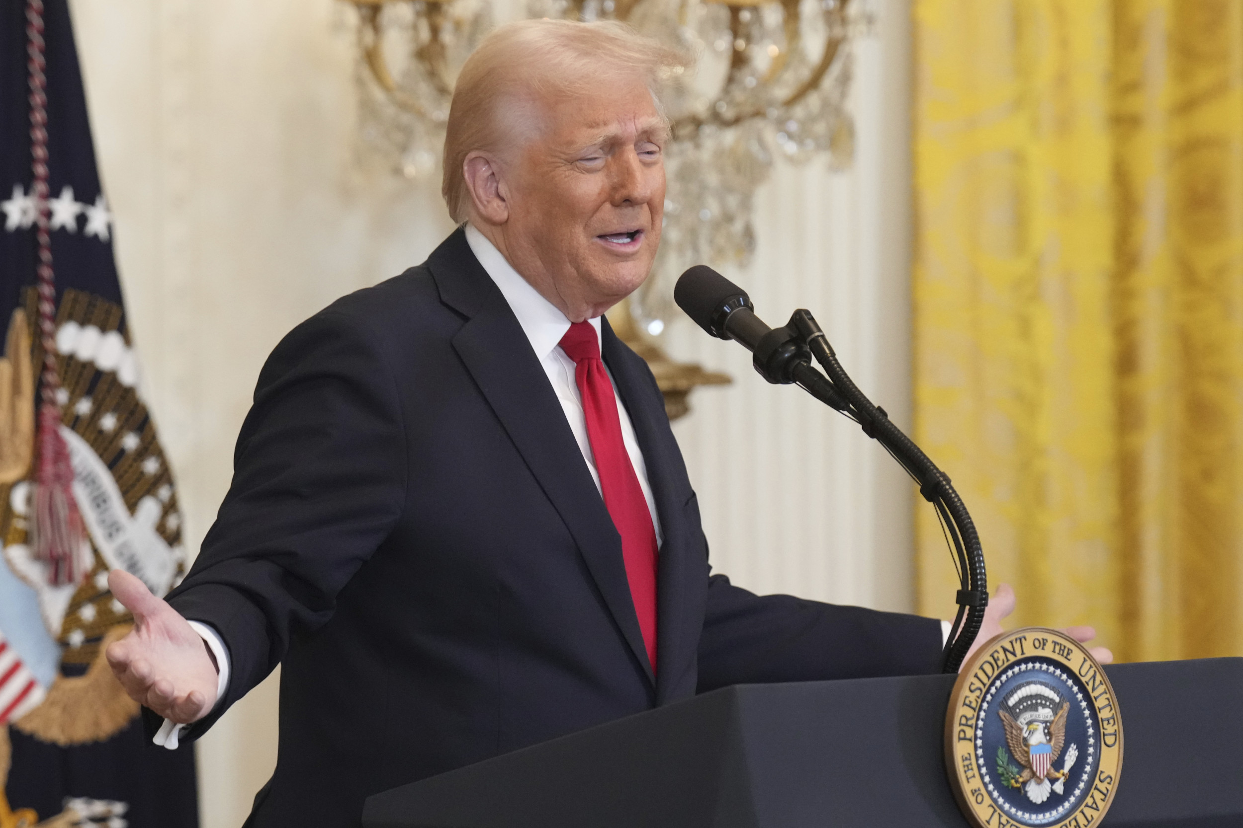 Trump Dubs Himself ‘Fertilization President’ At Women’s History Month Event