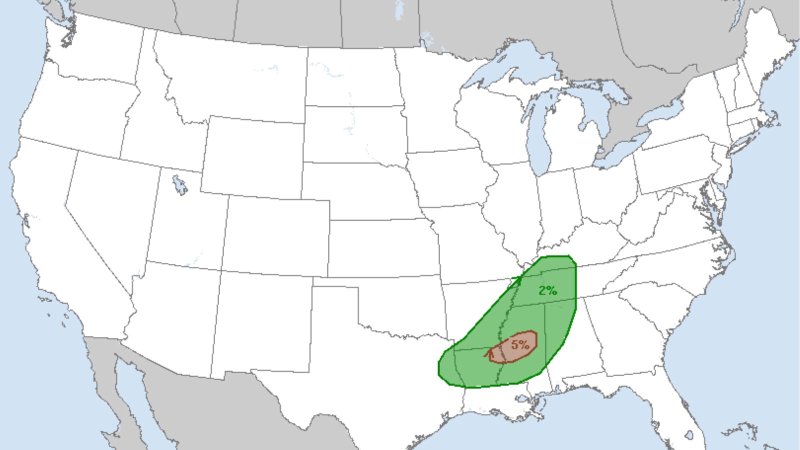 Tornado Warning Issued for Three States