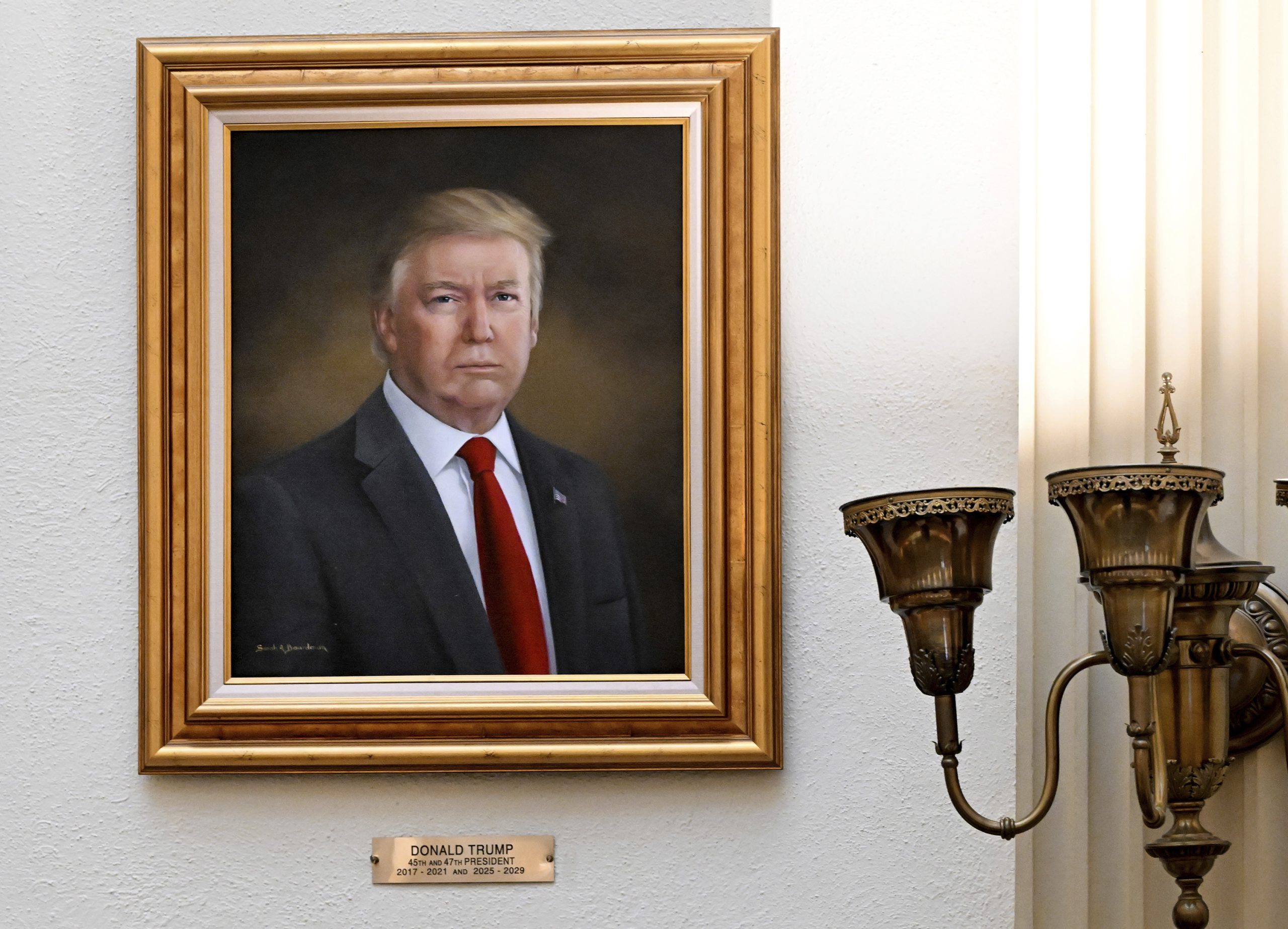 Colorado Artist Denies Distorting Trump Portrait Removed From Capitol