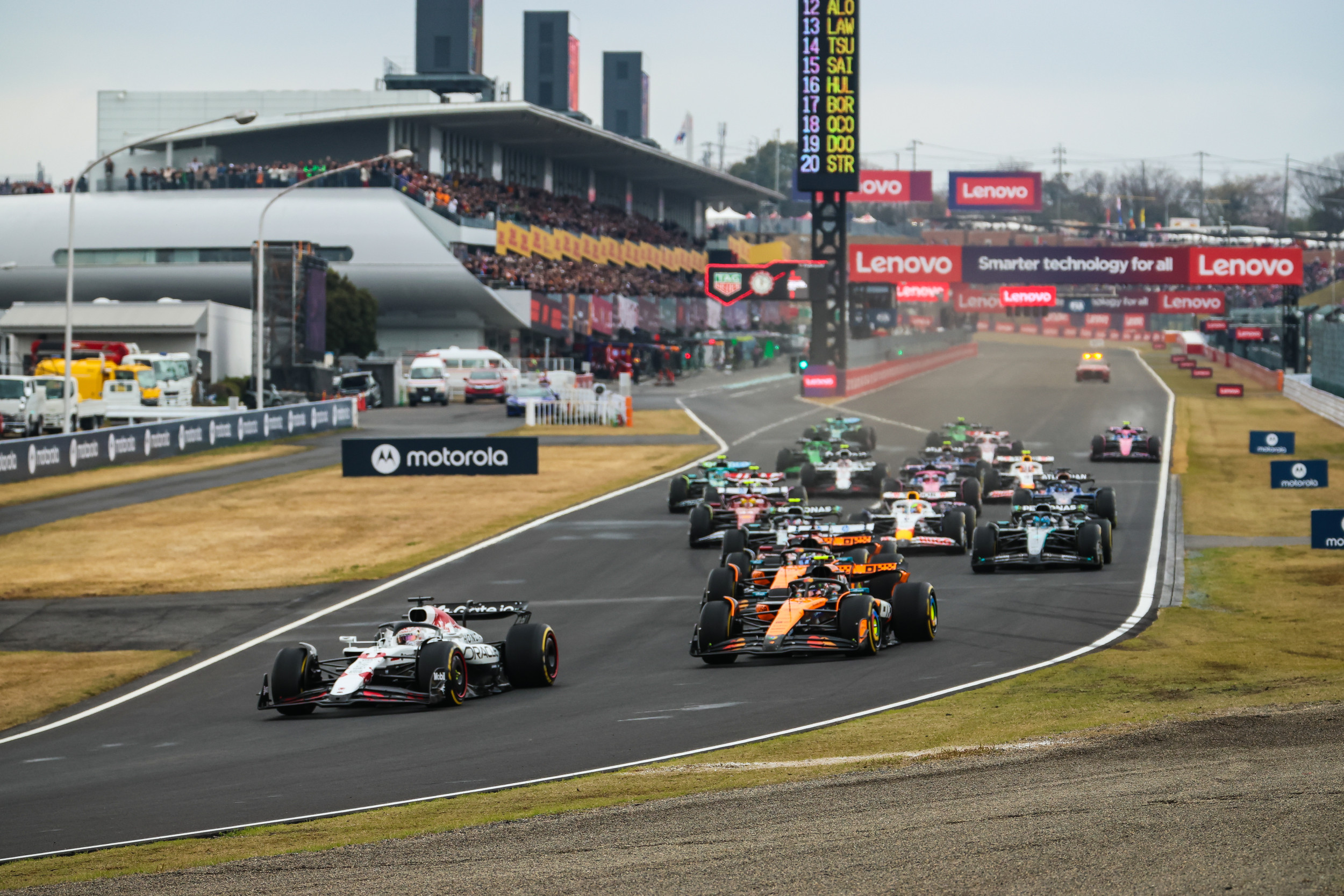 Five Best Moments From The F1 Japanese Grand Prix at Suzuka