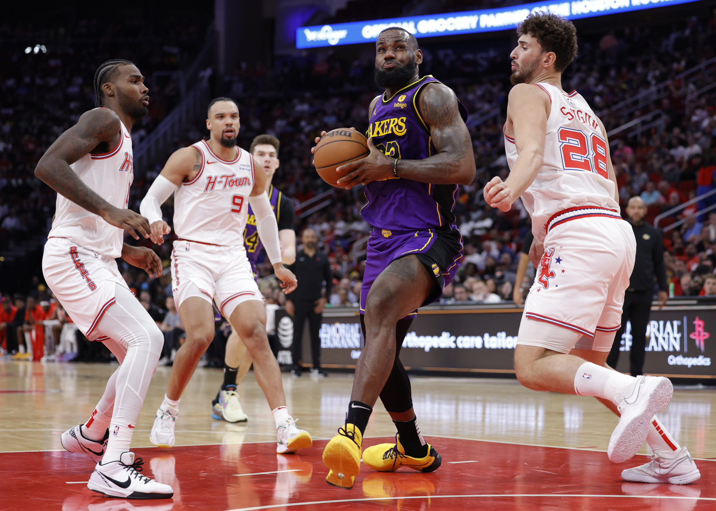 Lakers vs Rockets: Injury Status of LeBron James and Alperen Sengun