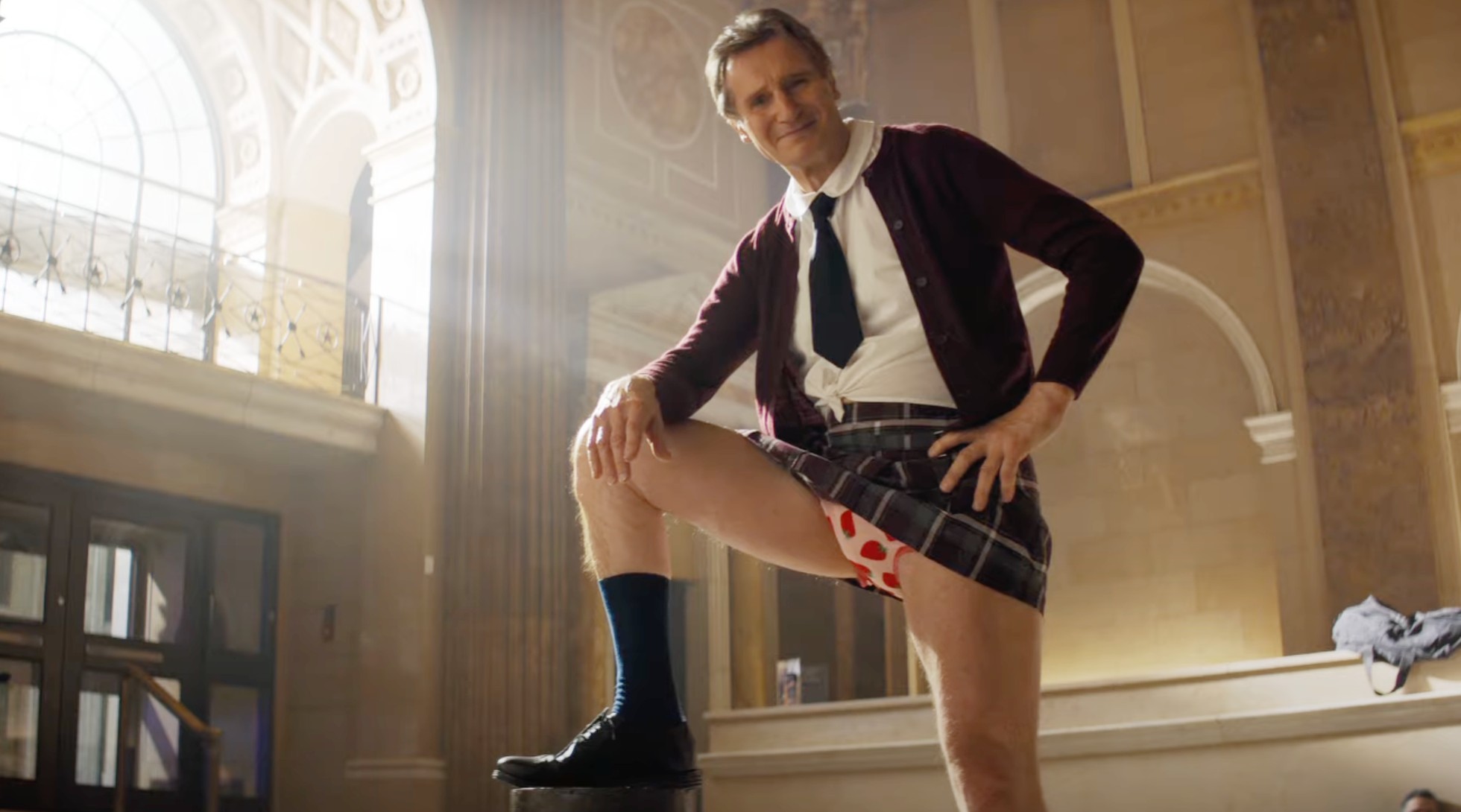 The Naked Gun Reboot Teaser Gives First Look at Liam Neeson