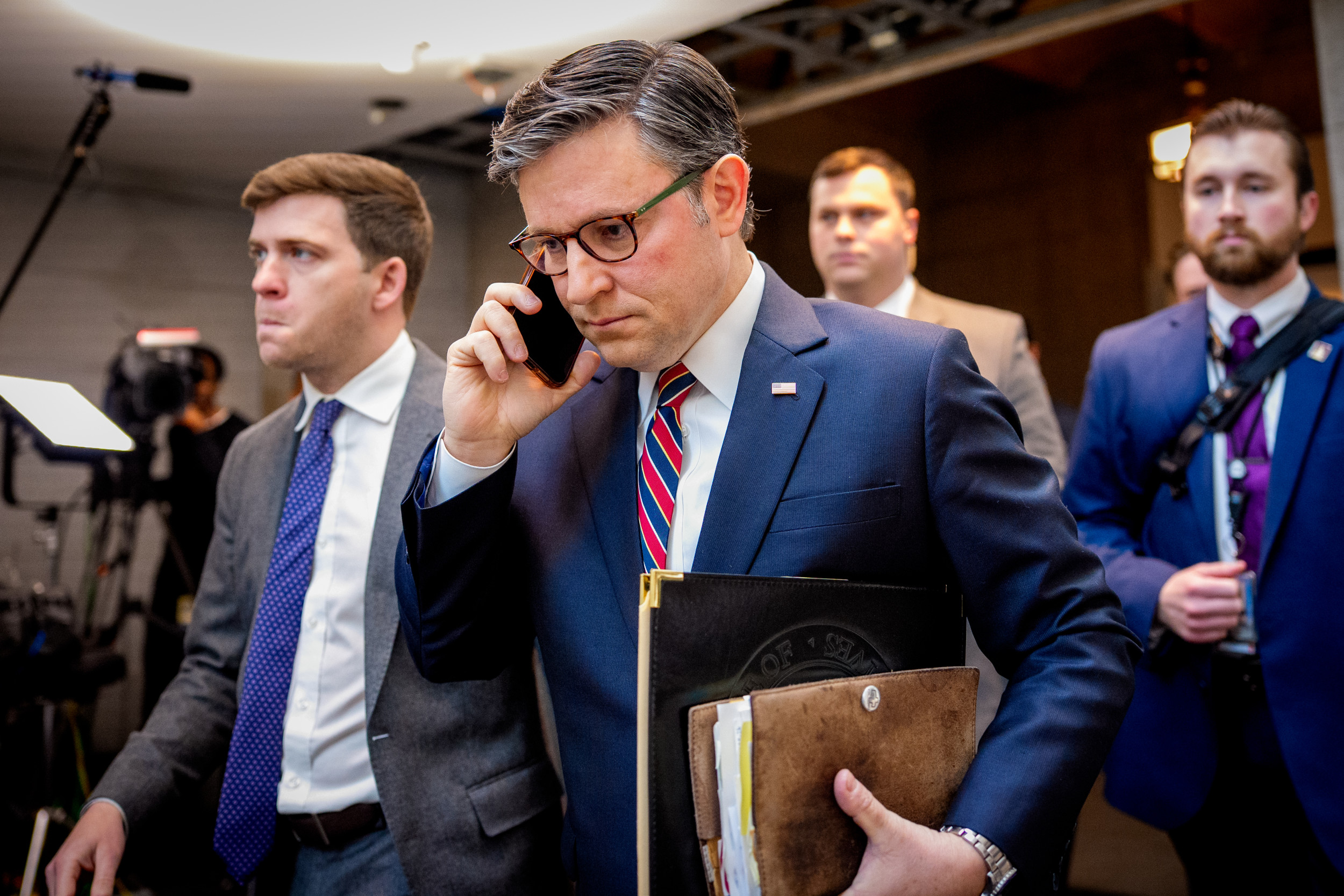 Mike Johnson Calls Off Budget Vote Amid GOP Holdouts