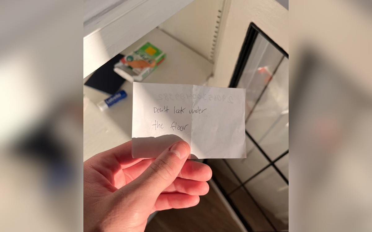 Couple Move Into New House, Months Later They Find Hidden Note Warning Them