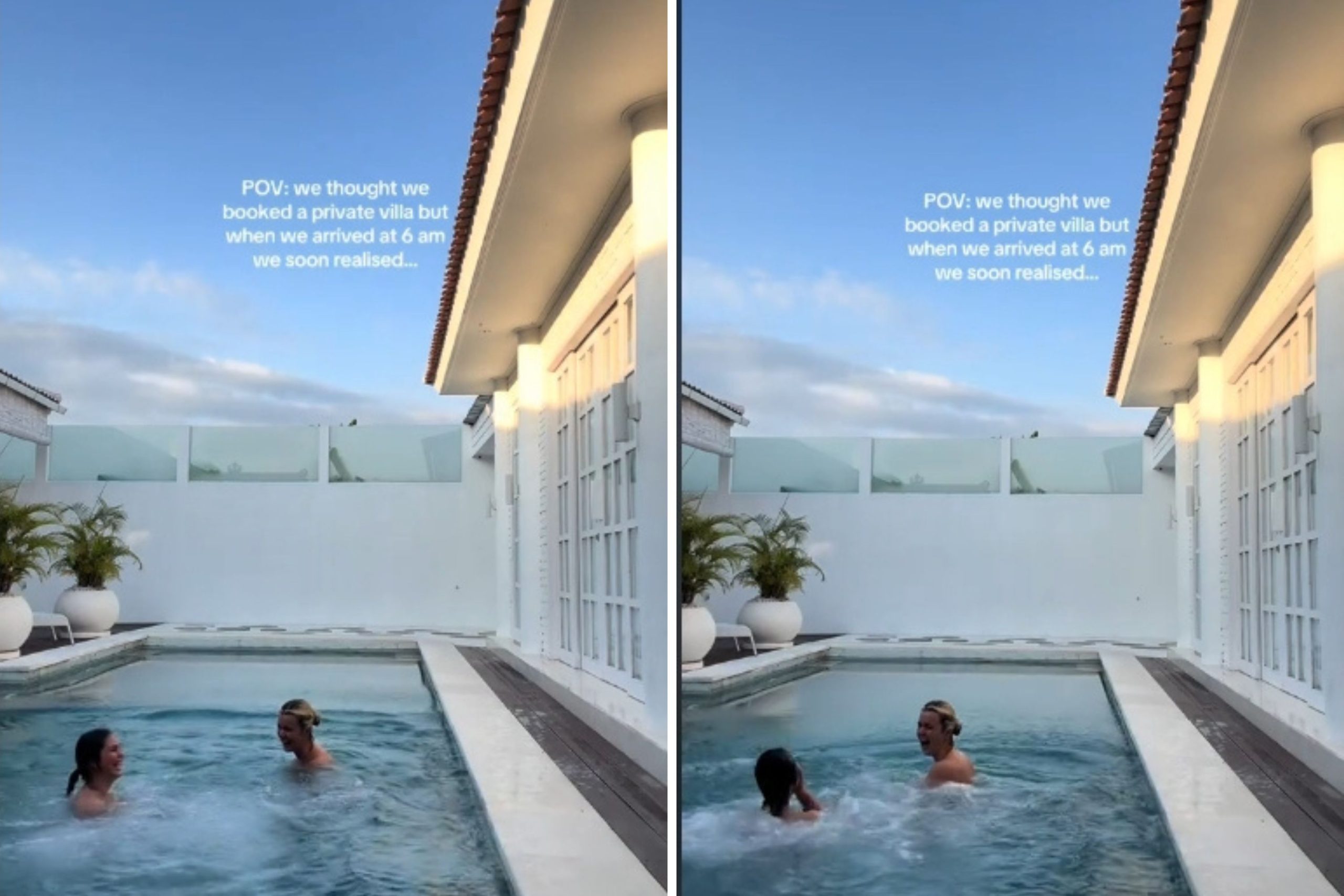 Friends Book ‘Private Villa,’ Unexpected Guest Arrives at 6:00 A.M.