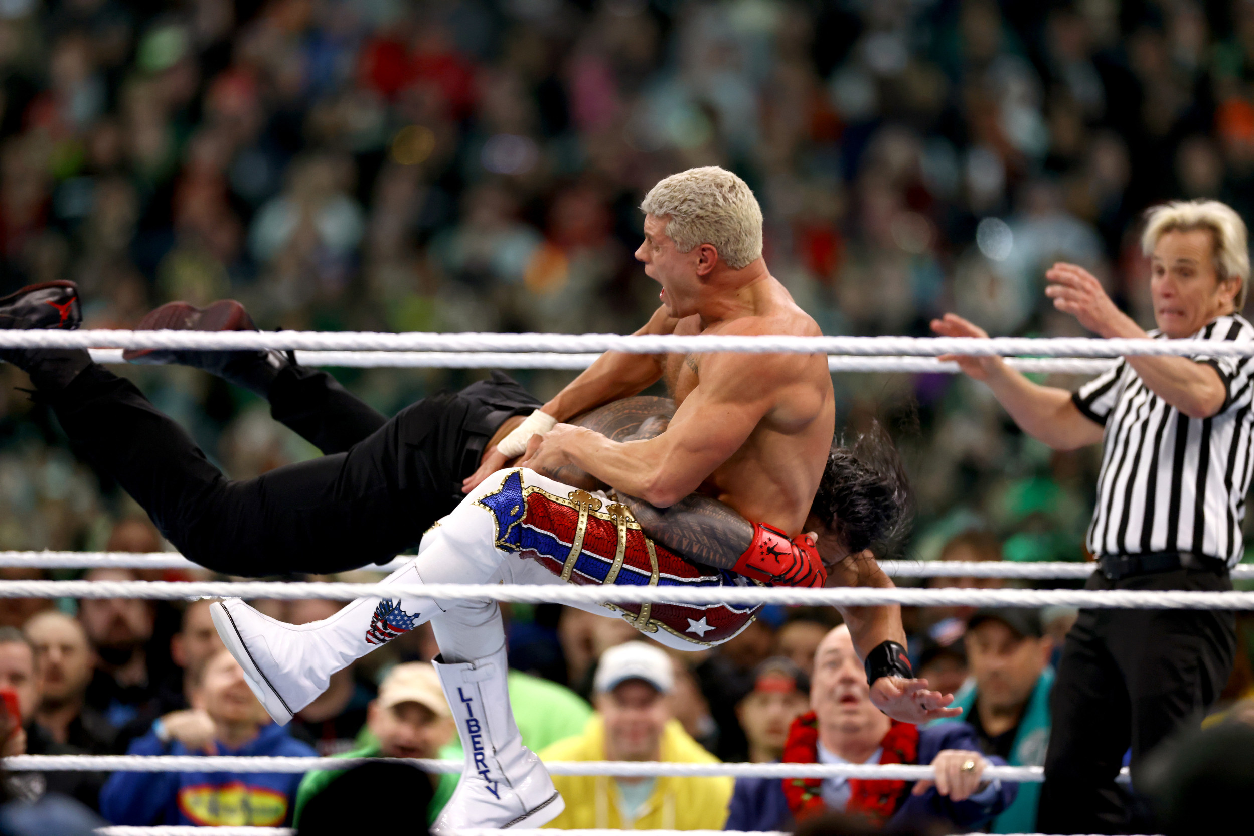 7 Greatest Spears in WWE History