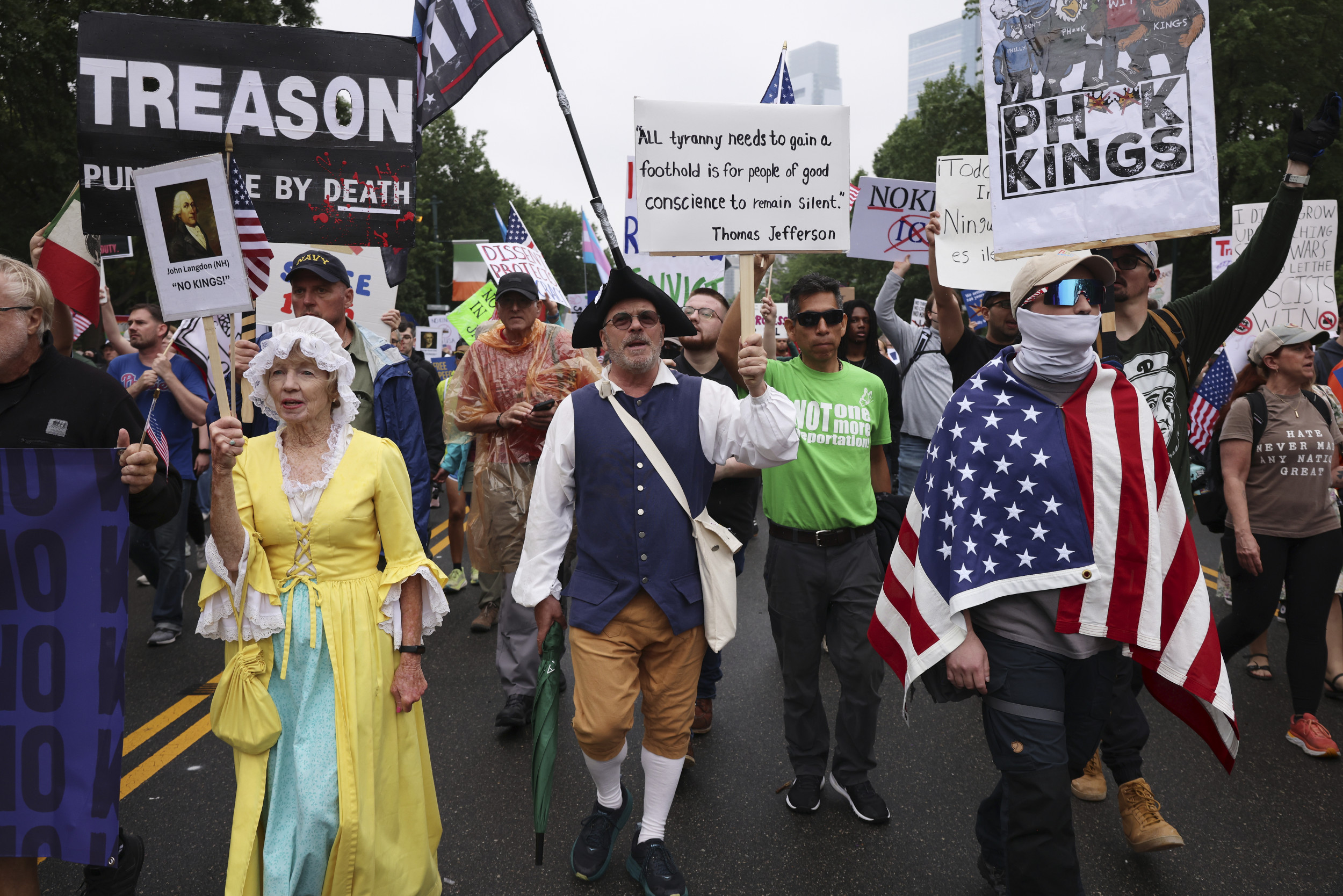 Protests Grow In Cities Across US Ahead of Trump’s Military Parade: Live Updates