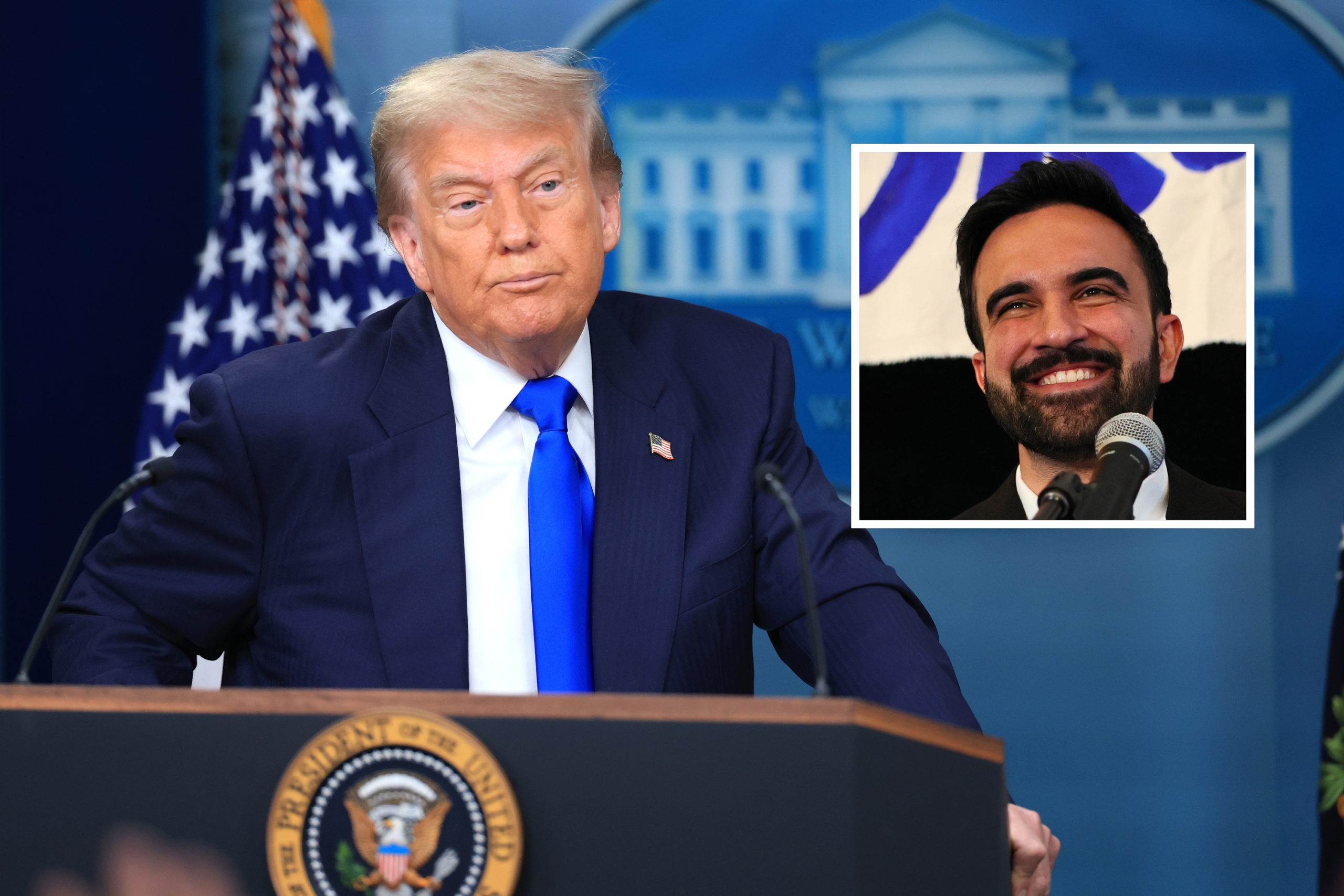 Donald Trump Warns NY Mayor Candidate Zohran Mamdani: ‘Do the Right Thing’