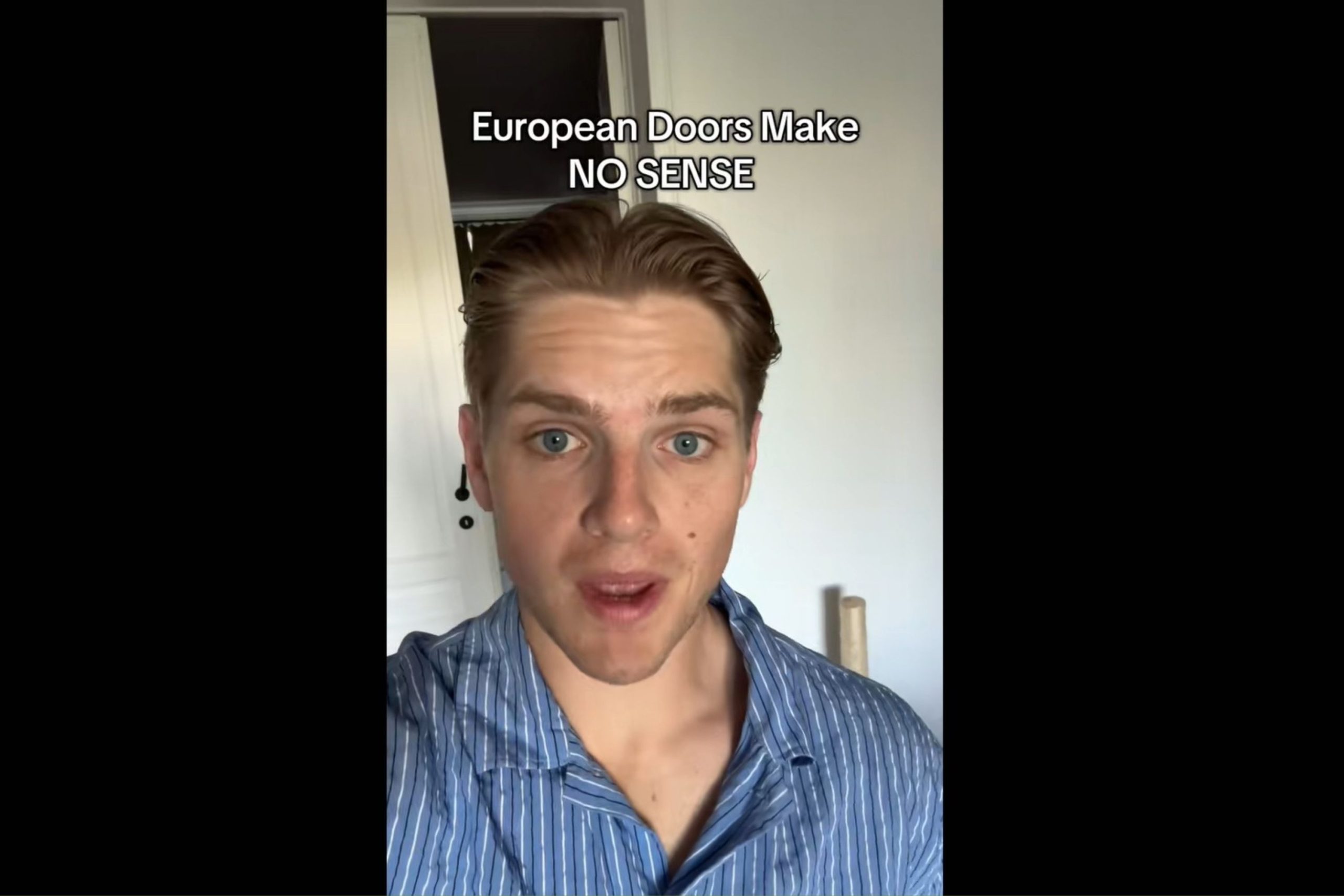 American Moves to Europe, Mystified by Apartment Door System: ‘No Sense’