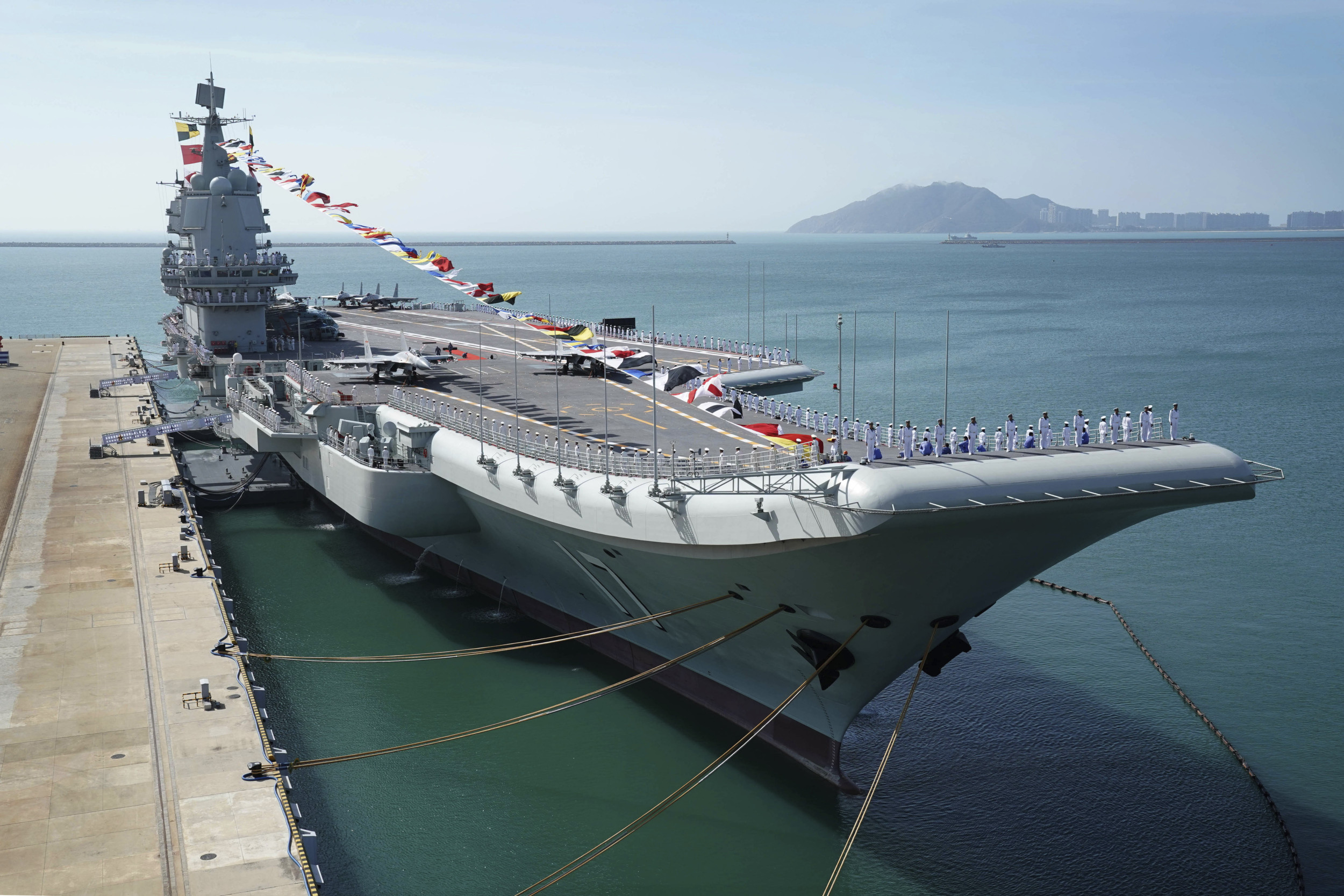 Satellite Imagery Shows China Upgrading Aircraft Carrier Base