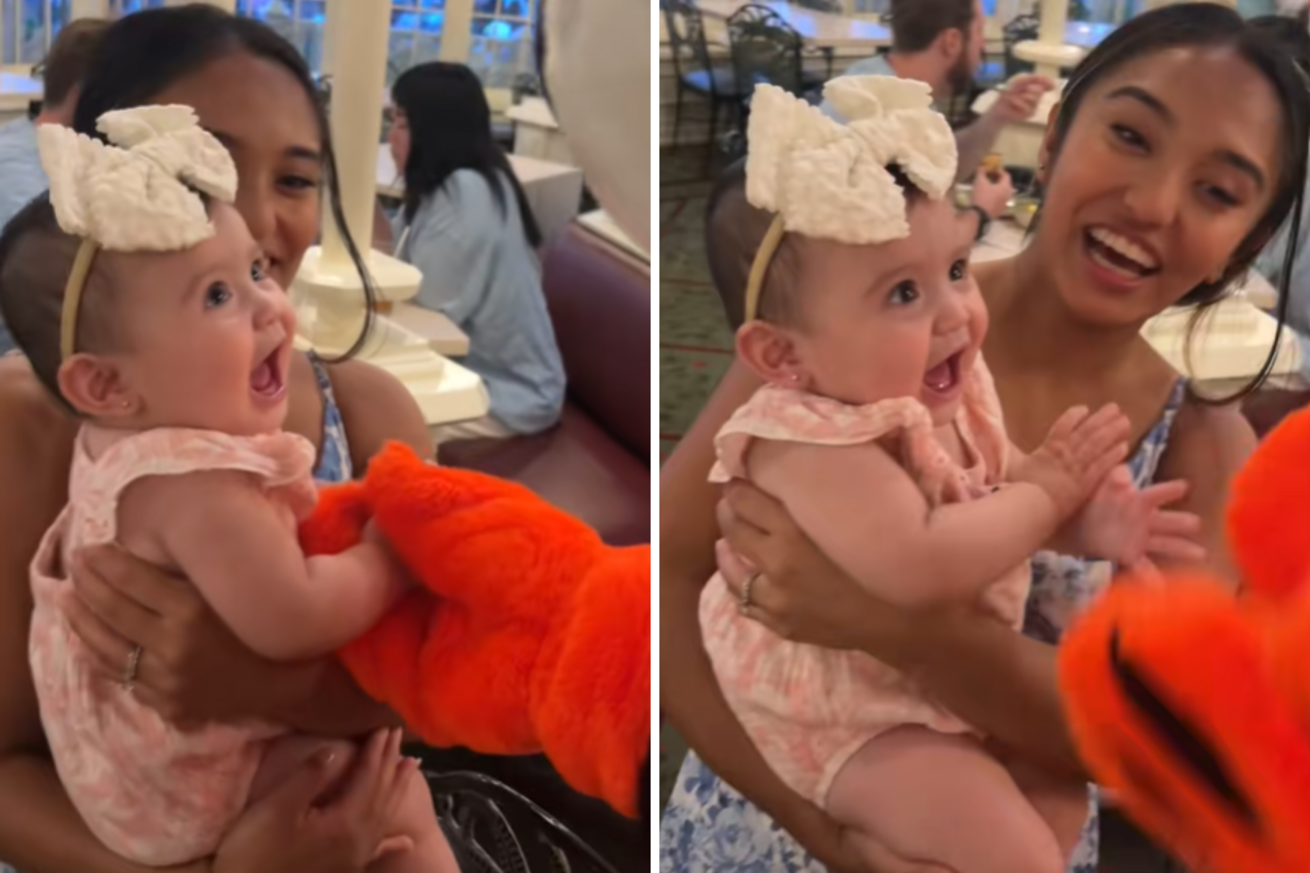 Baby’s Response to Seeing Disney Character Goes Viral: ‘The Excitement’