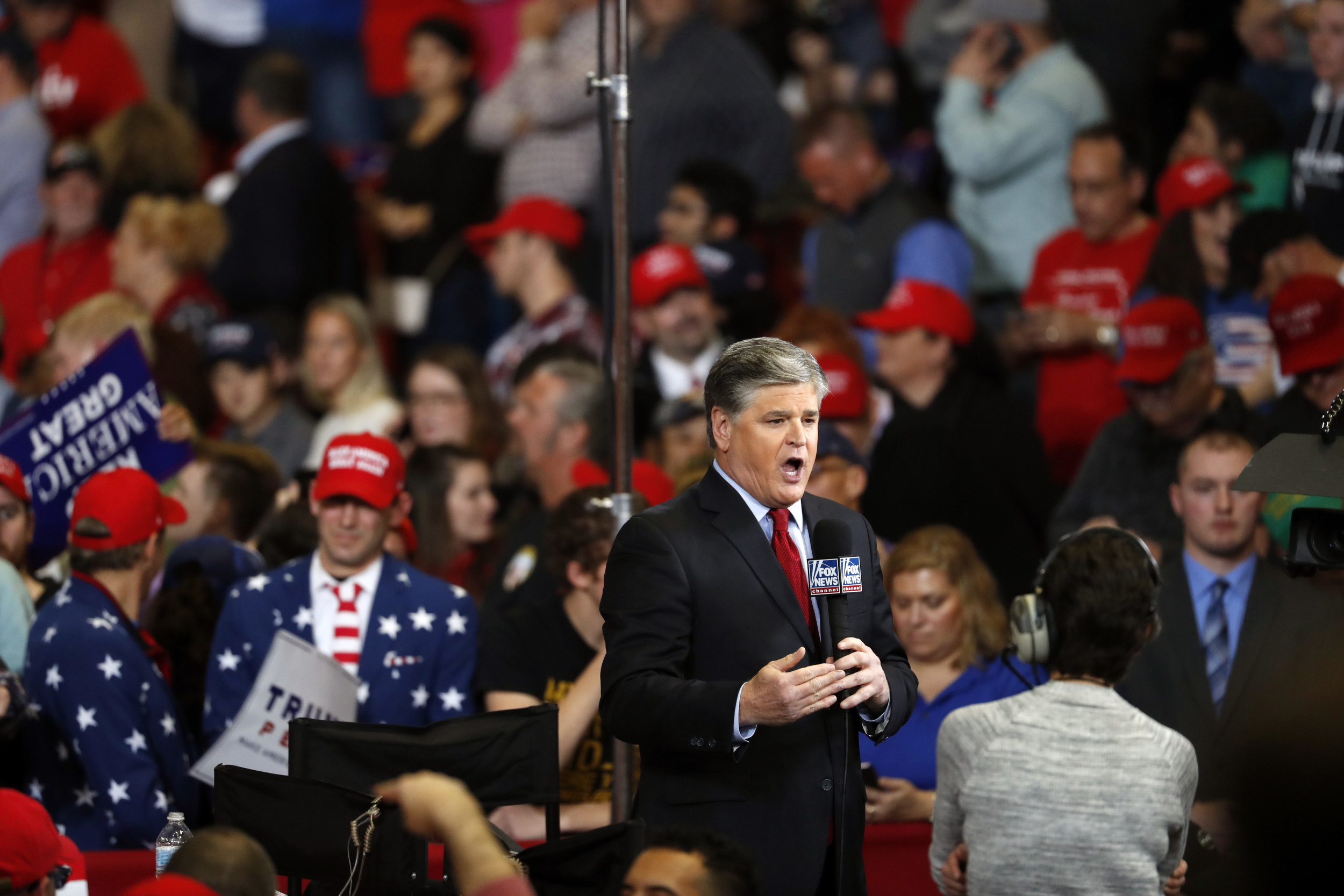 Sean Hannity Praises Trump on Air Hours After the President Sues His Boss