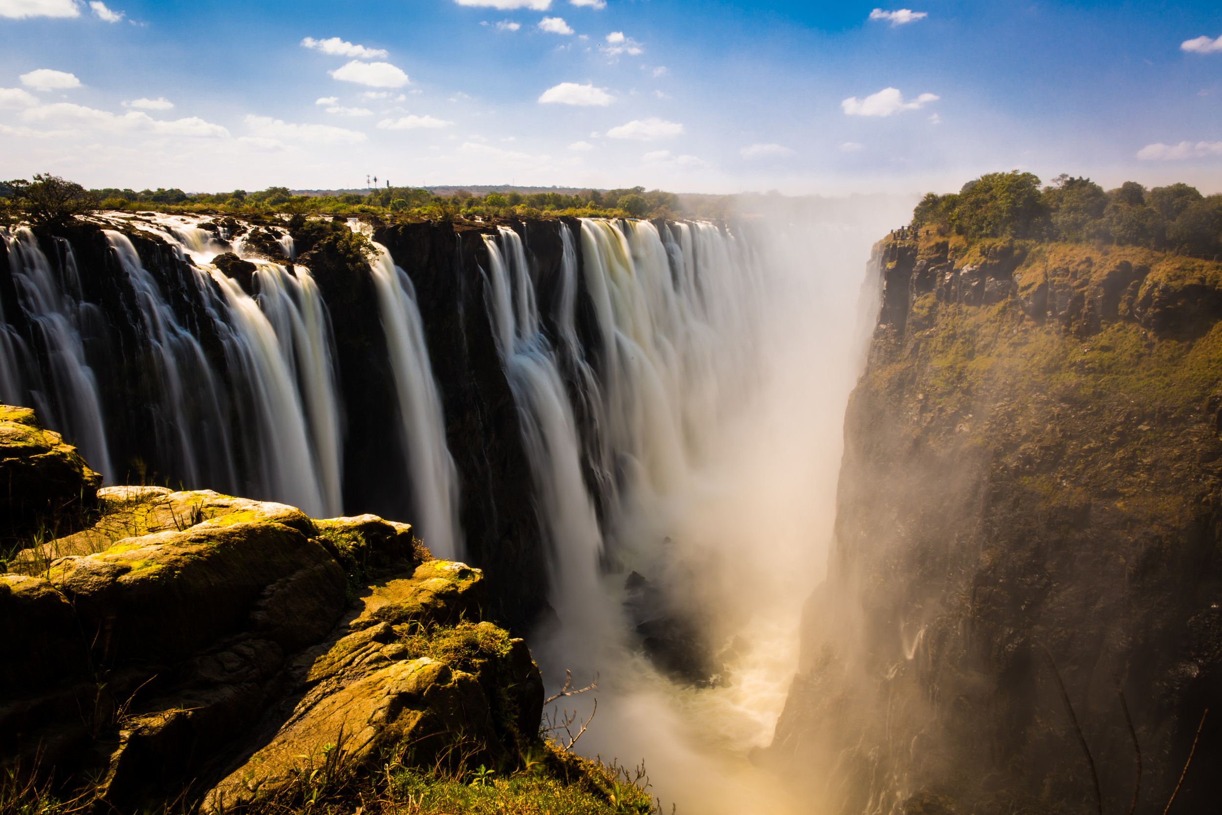 Woman Goes Swimming at Top of 320-Foot Waterfall—Stunned by What Awaits